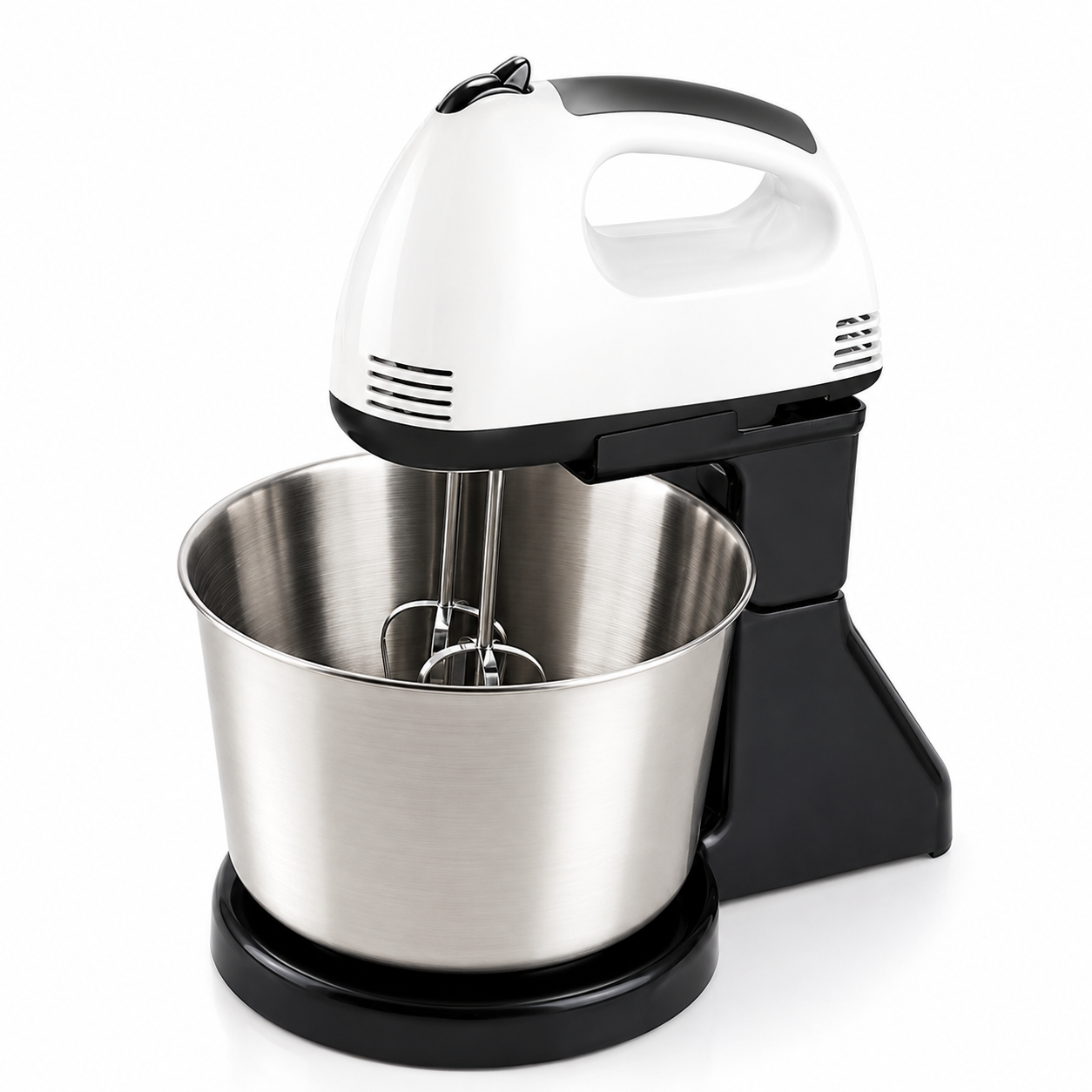 Speed Electric Stand Mixer Multifunctional Food Blender & Dough Kneader With Mixing Bowl